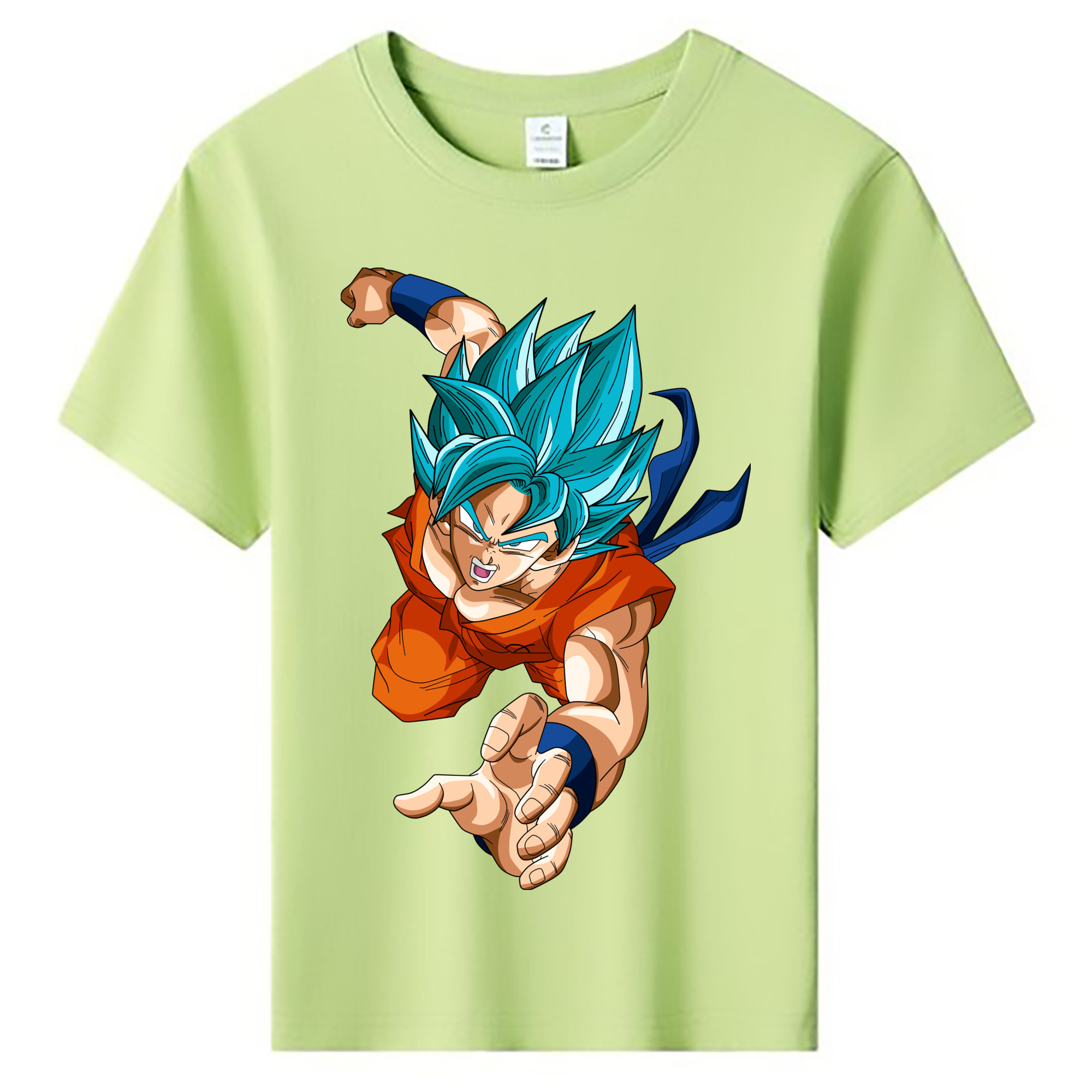 （画像用） ドラゴンボール ベジット DRAGON BALL Vegetto 綿100％キッズTシャツ（フロントプリント）